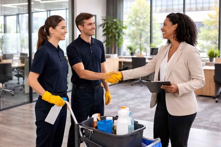 Office cleaning relationship